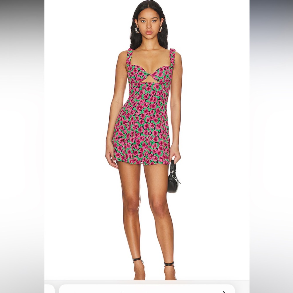 For Love & Lemons Giulia Mini Dress